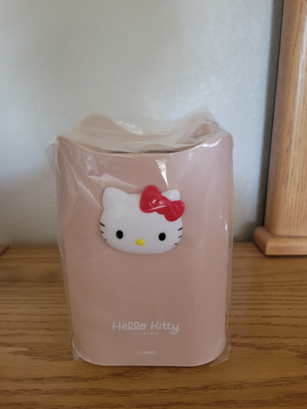 Sanrio Hello Kitty Pink Desk Trash Can